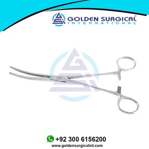 คีมผ่าตัด Rochester Carmalt ขนาด 6.25 นิ้ว ปลายโค้ง แบบมีฟันเลื่อยยาวและไขว้ ผู้จัดจำหน่ายขายส่งแบบ OEM - Product Image 2