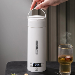 Mini du lịch cầm tay Ấm đun nước điện nhỏ Cà Phê Trà Ấm đun nước nóng nồi hơi với 4 Điều khiển nhiệt độ - Product Image 1