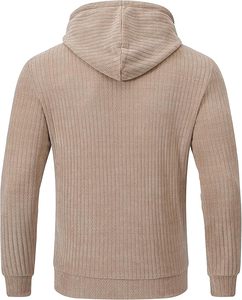 Sudaderas con Capucha de Punto para Hombre, Tendencia 2024, con Cierre y Bolsillo Tipo Canguro, Hechas en Pakistán - Product Image 3