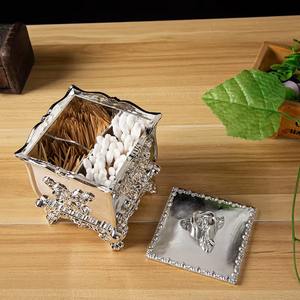 กล่องทิชชู่ที่มีเสน่ห์พร้อมการออกแบบลายนูนพร้อมกล่องผ้าเช็ดปากที่สวยงามหรูหรามีจำหน่ายในราคาสินค้าขึ้นบ้านใหม่ - Product Image 6