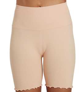 Custom Women's Solid High Waist Seamless Gym <b>Shorts</b> with Four-Way <b>Stretch</b> & Quick Dry - Product Image 4