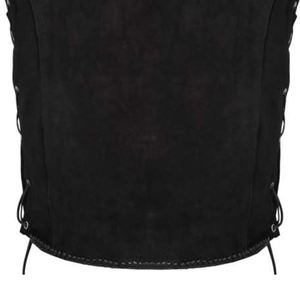 Gilet en cuir décontracté sur mesure pour hommes pour l'hiver à l'extérieur Logo Design en 5 dimensions Style professionnel - Product Image 6