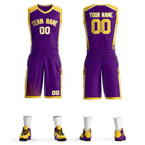 Personalizado Nuevo Diseño Reversible Baloncesto Jersey Malla Deporte Uniforme Sublimación Impreso Reverse Team Singlet tarifa al por mayor - Product Image 5