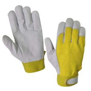 Guantes de trabajo de montaje de cuero de grano de oveja de mejor rendimiento Guantes DE PROTECCIÓN DE TRABAJO DE SEGURIDAD INDUSTRIAL resistentes al calor y chispas - Product Image 5