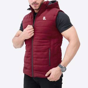 Chaqueta sin Mangas Acolchada de Invierno 2026 con Logotipo Personalizado para Hombre, Chaqueta sin Mangas Cómoda para Uso en Exteriores y Casual - Product Image 1
