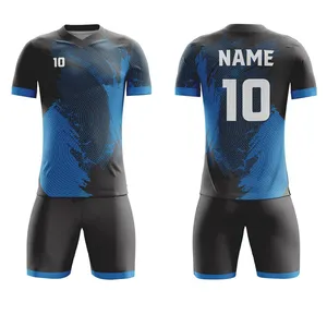 Set uniforme da calcio ad asciugatura rapida con Logo personalizzato sport da calcio indossa uniformi da calcio di alta qualità a 2024 all'ingrosso