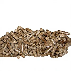 Pellets de Madera de Buena Calidad, Forma de Barra de 6 mm, 4700 Calorías, Densidad de 690, en Bolsas de 15 kg para Sistemas de Calefacción, Entrega al por Mayor - Product Image 1