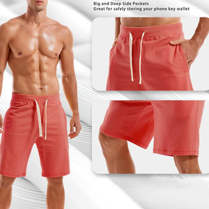 Shorts de sport pour hommes OEM Street Grace, été, logo personnalisé, respirant, écologique, séchage rapide, coton, décontracté, cargo - Product Image 3