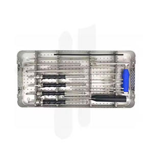 ชุดเครื่องมือศัลยกรรมกระดูกสันหลัง แบบใช้แรงดันด้วยมือ ทำจากสแตนเลส ประกอบด้วยสกรูเพดิเคิล  ชุดเครื่องมือ Narham Enterprises - Product Image 4