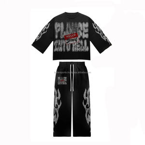 Nouveau modèle de survêtements assortis pour femmes Logo personnalisé Combinaisons de survêtement pour femmes Fitness de la marine Vêtements de ville de haute qualité - Product Image 1