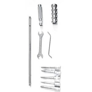 Ensemble d'instruments d'extraction fémorale orthopédique, extracteur universel de clous, lot de 2 pièces, kit chirurgical vétérinaire en acier inoxydable - Product Image 2