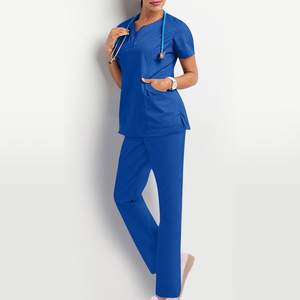 Uniformes Médicos de Alta Calidad de Marca Privada, Conjuntos de Uniformes Quirúrgicos Tejidos, de Secado Rápido, Transpirables y Cómodos, Unisex, Proveedor de Pakistán - Product Image 3