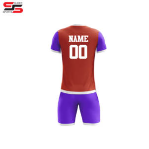 ชุดเสื้อเจอร์ซีย์พิมพ์ลายซับลิเมชันชุดกีฬาเสื้อฟุตบอลแบบย้อนยุค - Product Image 6