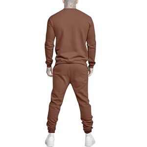 Ropa deportiva informal de algodón para hombre, ropa deportiva, chándal tejido transpirable, chándal deportivo de invierno, conjunto de ropa de abrigo - Product Image 2