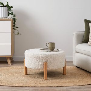 Pouf de style traditionnel de petite taille, pouf vert de haute qualité, tabouret pour tapissier assis pour hôtel ou appartement - Product Image 4