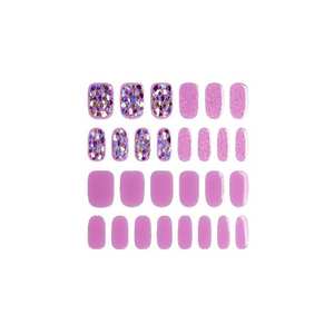 GLOSSYBLOSSOM PRO Cool Grape semiendurecido-Gel para uñas, adhesivo de alta calidad para salón de manicura, arte sin remojo - Product Image 1