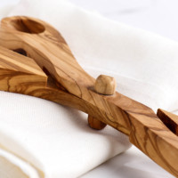 Olijfhouten tangen 28,5 cm lang |   Tunisische keukengerei |   Private Label Verpakkingen