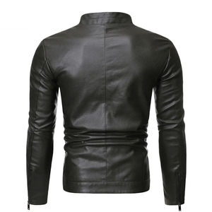 Nueva Chaqueta Formal Ligera de Invierno para Hombre, Diseño Personalizado OEM, Chaqueta de Cuero Transpirable de Alta Calidad para Venta en Línea - Product Image 6