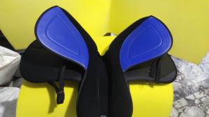 Statut de vente d'usine selle de cheval synthétique noir avec raccord en acier antirouille carte de crédit acceptée taille 15 16 17 18 - Product Image 4