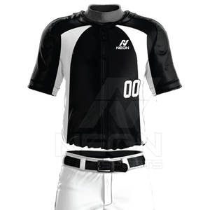 Derniers modèles de maillots et pantalons de baseball pour hommes à prix avantageux, ensembles uniformes de baseball de couleur unie, taille personnalisée - Product Image 4