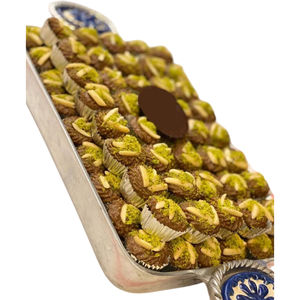 Design élégant Plateau à chocolat en forme de rectangle Plateau décoratif en métal de la meilleure qualité Plateaux à desserts par Indian Metal World - Product Image 2