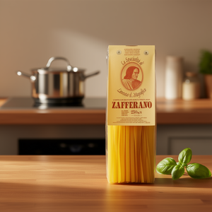 Linguine Little Tongues Zafferano Lorenzo Il Magnifico G.250X8 18120 Pasta Seca de Trigo Duro Sin Refinar, Bolsa de 0.25 kg - Product Image 3