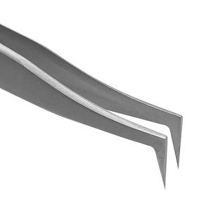 Mini Pinzas de Cejas de Acero Inoxidable Personalizadas, Diseño Inclinado, Pinzas para Depilar y Extensión de Pestañas para Hombres - Product Image 6