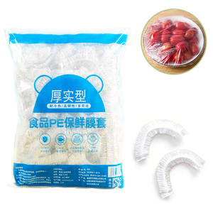 Food Grade HDPE Plastic Film <b>Wrap</b> Roll High Tensile Strength Transparent Film for <b>Kitchen</b> Food Storage - Product Image 1