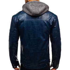 Meilleure qualité de veste en cuir personnalisée pour hommes, légère et tendance, fabriquée au Pakistan, tissu en toile de style High Street - Product Image 6