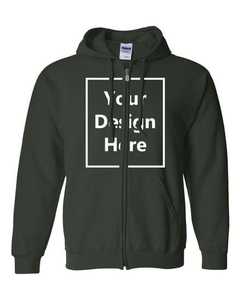 Sudadera con Capucha para Hombre, Estilo Urbano, Cómoda, para Gimnasio, con Cierre, 100% Algodón, para Invierno, Color y Talla Personalizables, Corte Regular, Transpirable - Product Image 3