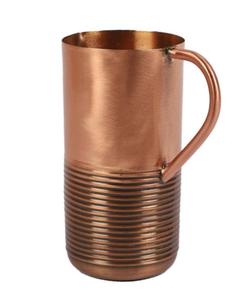 Meilleure vente de pichet d'eau en métal de cuivre à un prix abordable de l'Inde pour restaurant hôtel usage domestique - Product Image 5