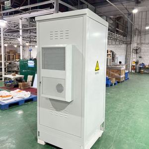 42u al aire libre de metal <span class=keywords><strong>UPS</strong></span> batería gabinete de energía solar gabinete de telecomunicaciones eléctricas con aire acondicionado - Product Image 2