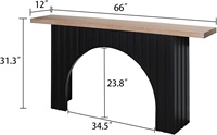 Table console contemporaine de luxe en fer et verre SWT pour hôtel, appartement, salon, décoration intérieure