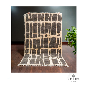 Tapis en laine Morrcan de luxe moderne de qualité supérieure tapis noué à la main pour le salon, le hall et les hôtels - Product Image 6