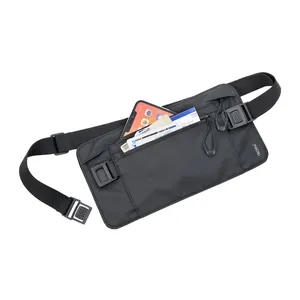 Borsa Personalizzata Nera da Cintura, Sacca Impermeabile per Attrezzatura da Escursionismo e Gadget - Product Image 5