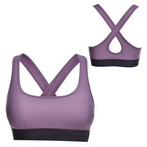 Soutien-gorge de sport pour femmes de qualité supérieure, nouveau design, maintien élevé à l'avant, pour la salle de sport, le yoga, le fitness, l'entraînement, respirant, durable, séchage rapide - Product Image 2