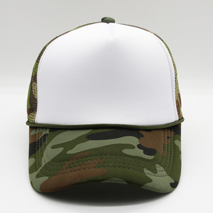 Gorro de cuerda decorativo con diseño de logotipo personalizado ajustado de espuma Otto lisa en blanco, gorros de cordón deportivo para hombre, gorras de camionero para hombre - Product Image 3