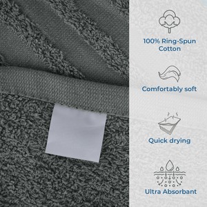 Toallas y sábanas de baño ecológicas comprimidas personalizadas de lujo hechas de 100% algodón suave súper absorbente disponible en todos los tamaños y colores - Product Image 3