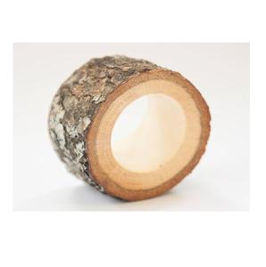 Anneaux de serviette en bois sculptés de Style ange rustique Type de gourde pour décor de mariage ou réglage de Table de cuisine artisanat naturel - Product Image 1