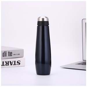 Bouteille d'eau sport personnalisée en gros par sublimation, style forme de cuisse de poulet, 350 ml, en acier inoxydable, type thermos - Product Image 3