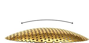 Plaque de remplacement de qualité supérieure en or pour brûleur d'encens, très petits trous, tamis en laiton (maillage), non destiné au charbon d'encens - Product Image 5