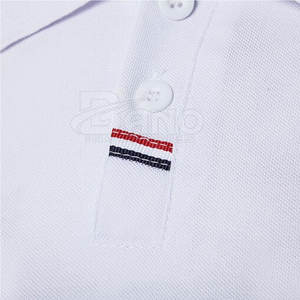 Vente en gros Design personnalisé Golf pour hommes pour T-shirts polo Tissu tricoté en fibre de coton/bambou fabriqué pour T-shirts polo - Product Image 4