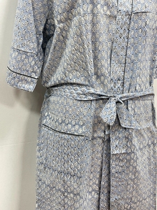 Vestidos Largos de Algodón con Estampado Floral para Mujer, Cuello en V, Cierre con Cordón, Cintura Alta, Sin Mangas, Silueta de Vestido de Gala, Casual - Product Image 5