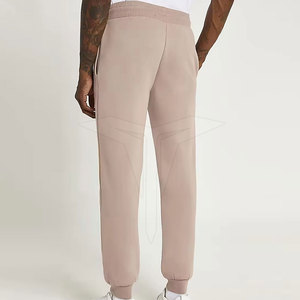 Pantalon de survêtement en toile pour homme avec poches latérales et cordon de serrage à la taille, haute qualité, prix abordables, pantalon d'entraînement, coupe ajustée - Product Image 5
