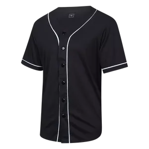 Hot Selling Baseball Jersey Blank Jersey Training Baseball Uniform <b>Men</b> Baseball Jersey Baseball Jersey - Product Image 6
