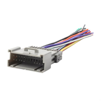 Prise Din vers adaptateur jack ISO 14Pin connecteur de faisceau de câbles stéréo de voiture pour GM Chevy Silverado Chevrolet Suburban GMC