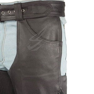 Pantalones de cuero genuino para mujer, de cintura media, ligeros, transpirables, cómodos, ecológicos, a la moda, al por mayor - Product Image 5