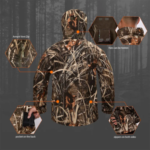 Fabricación de muestra personalizada impermeable lluvia cortavientos chaqueta de chándal de alta calidad con cremallera completa Softshell chaqueta de chándal hombres - Product Image 3