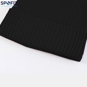 Bonnet en tricot 100% coton doux et chaud unisexe pour l'automne et l'hiver, couleur unie, respirant, imperméable, jacquard, pour les voyages et la plage, 2025-2026 - Product Image 6