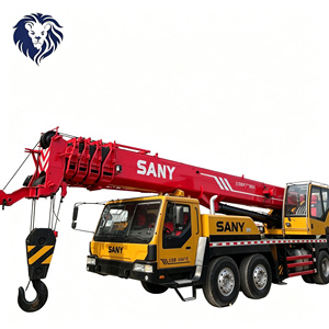 <span class=keywords><strong>Grue</strong></span> sur camion SANY d'<span class=keywords><strong>occasion</strong></span> de 100 tonnes, flèche principale de 64 m, <span class=keywords><strong>grue</strong></span> mobile hydraulique, engin de construction lourd, Chine - Product Image 1